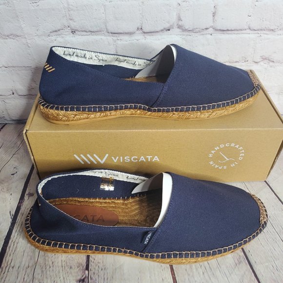 Viscata Barcelona Espadrilles in Navy main image 12
